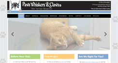 Desktop Screenshot of pawswhiskersandclaws.com